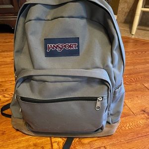 Jansport backpack leather bottom